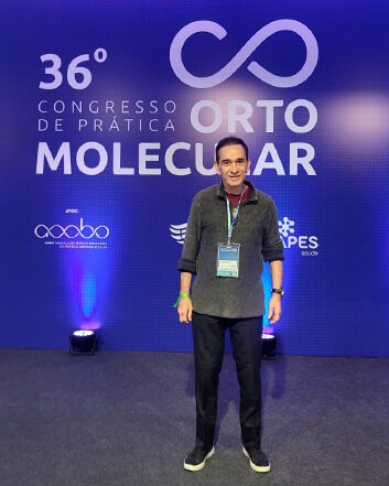 Dr Eduardo Pinho Tavares no congresso de Prática Ortomolecular